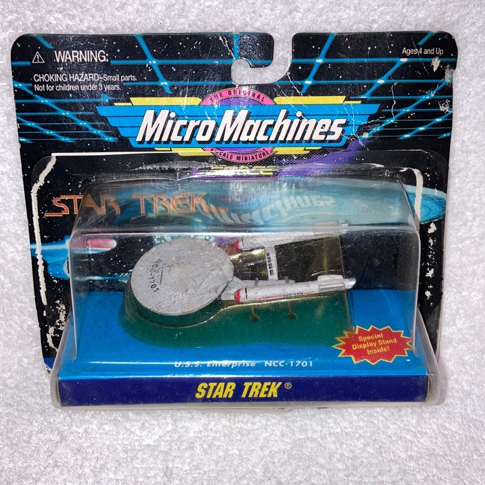 Star Trek micro machines uss enterprise ncc-1701